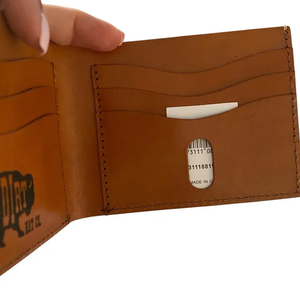 NWT Red Dirt Hat Bifold Leather Wallet Geometric Southwest Rodeo 23111881W16